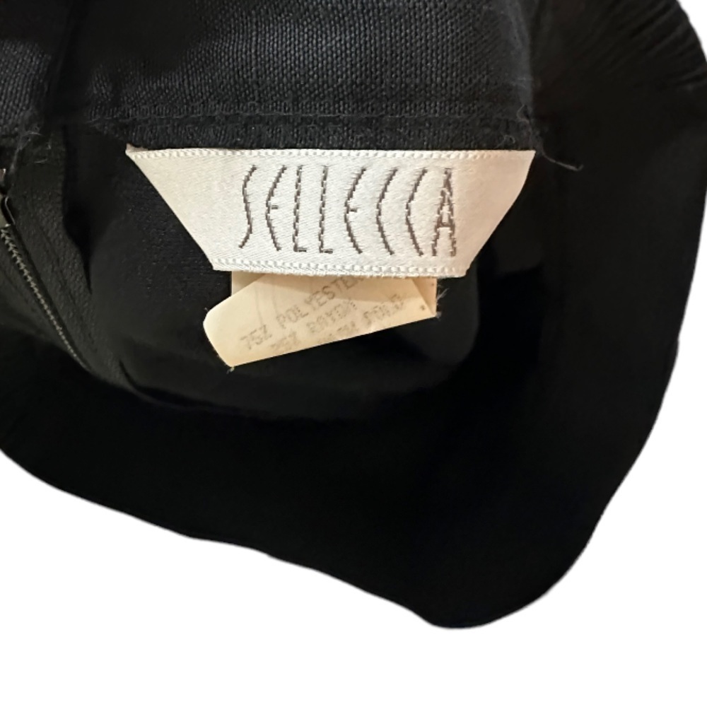 Vintage Sellecca Black‎ Skirt - Picture 4 of 6
